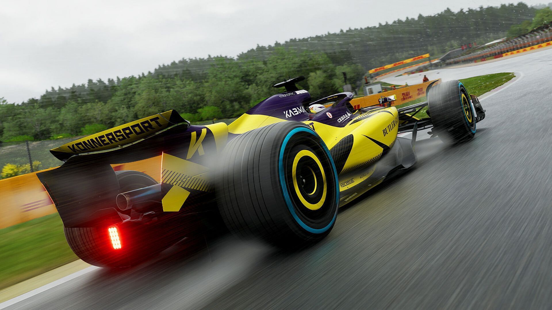 The RTX 4080 easily handles F1 25 at 4K (Image via Electronic Arts)